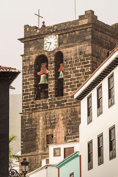 Canary Islands-La Palma Island-Santa Cruz de la Palma-Plaza Espana-Iglesia del Salvador church